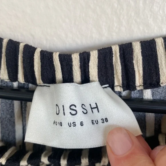 DISSH RORY STRIPE DRAWSTRING PANT - Picture 4 of 5